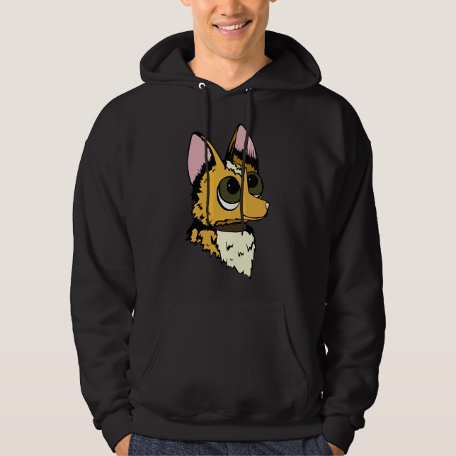 Veste À Capuche Chihuahua Illustration Thunder (Devant)