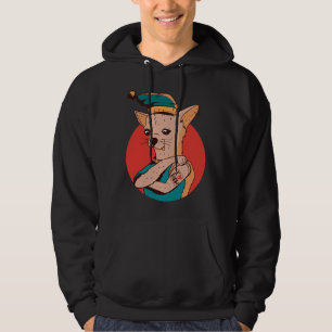 Veste À Capuche Chihuahua Maman Tattoo