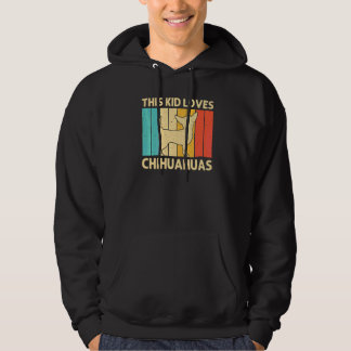 Veste À Capuche Chihuahua pour les garçons enfants propriétaire de