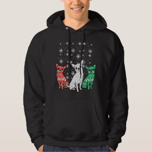 Veste À Capuche Chihuahuas Noël Chiwawa Chiwawa