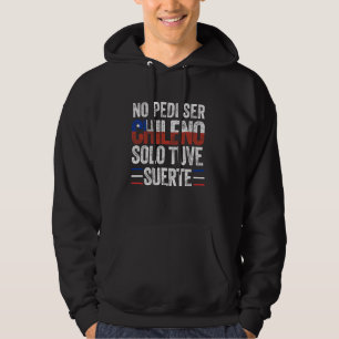 Veste À Capuche Chili Flag Pride Chilien Funky Camiseta Chilena Me