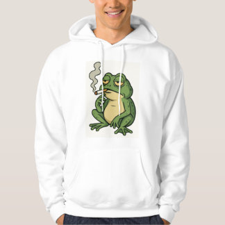 Veste À Capuche Chill Smoking Frog Hoodie