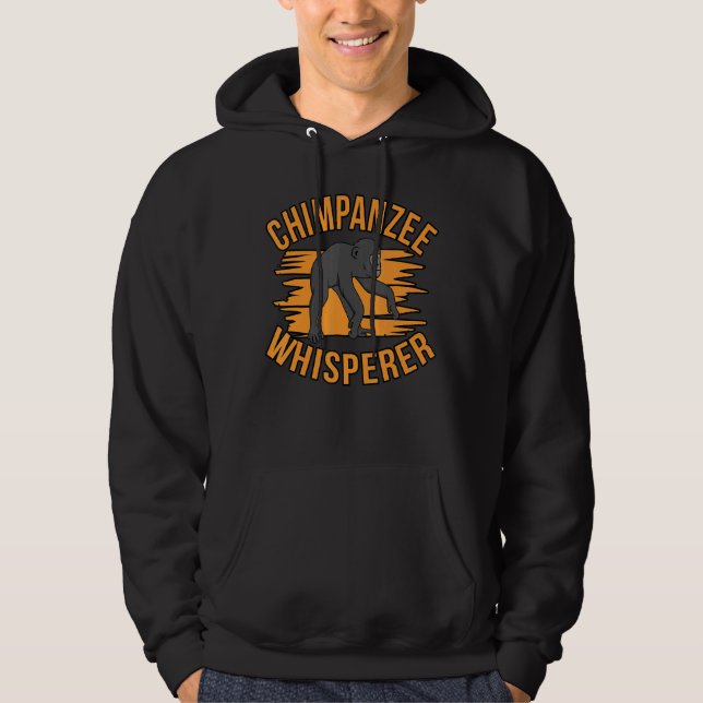 Veste À Capuche Chimpanzé Whisperer (Devant)