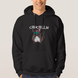 Veste À Capuche Chinchillin Dabbing Chinchilla lunettes de soleil