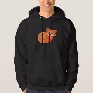 Veste À Capuche Chine Faune Rouge Panda Forêt Animal Rouge Panda R