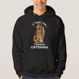 Veste À Capuche Chiot Poméranien Je T'Entends Je N'Écoute Pas