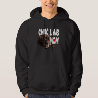 Veste À Capuche Chocolat Labrador Maman Retriever Brown Chien Choc