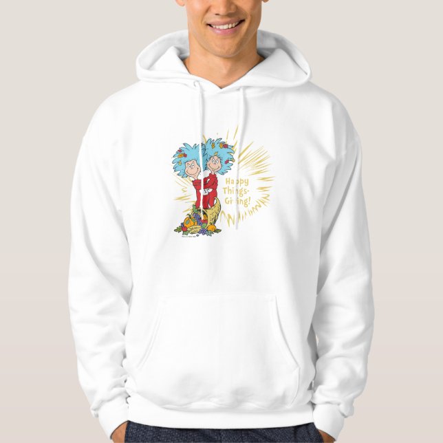 Veste À Capuche Chose Un Chose Deux Fête des Choses! (Devant)