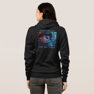 Veste À Capuche Choses de l'œil quantique femmes Bella capuche noi