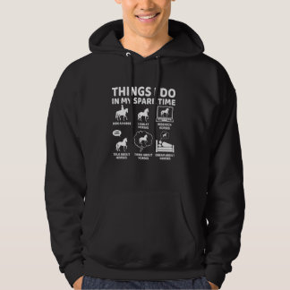 Veste À Capuche Choses que je fais pendant mon temps libre Amateur