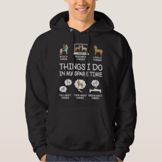 Veste À Capuche Choses que je fais pendant mon temps libre Amoureu