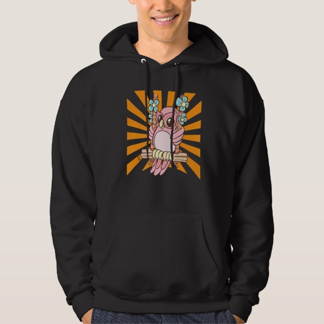 Veste À Capuche Chouette pour bébé (Devant)