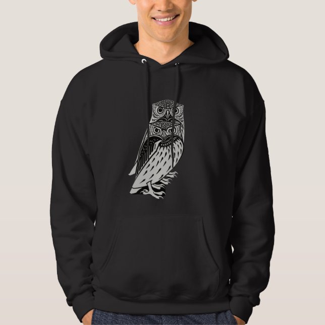 Veste À Capuche Chouettes mignonnes (Devant)