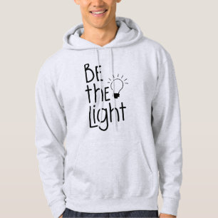 Veste À Capuche Christian Be The Light Funny Inspirational