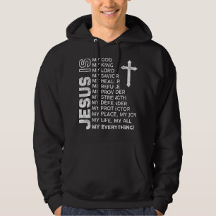 Veste À Capuche Christian Men Garçons Enfants Jésus T-ShirtEs-tu u