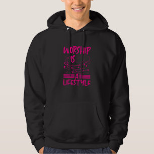 Veste À Capuche Christianisme Le culte est un style de vie Notes d