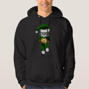 VESTE À CAPUCHE CHRISTMAS CHAT MEOWWSHIRT FUNNY CUTE XMAS CHAT