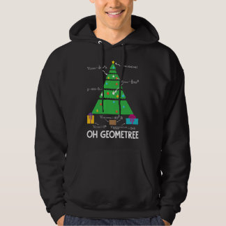 Veste À Capuche Christmas Tree Geometree Geometry Funny Math Teach