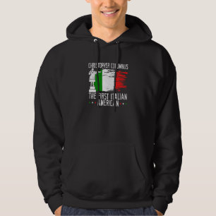 Veste À Capuche Christophers Colomb Le Premier Italien Américain P