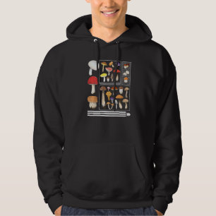 Veste À Capuche Chuchoteur de Champignons Mycologie Botanique Cuei
