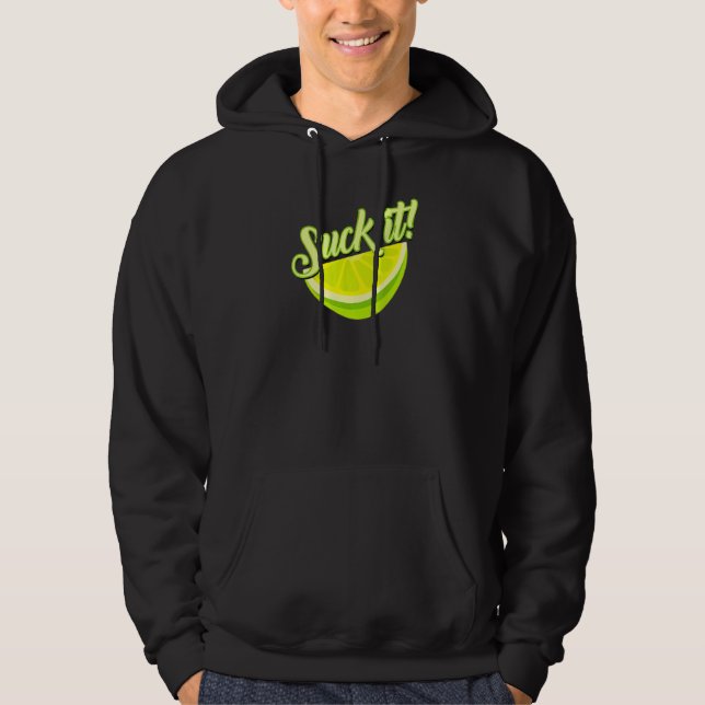 Veste À Capuche Chuck It Mexicain Green Lime Slice Lemon Love (Devant)