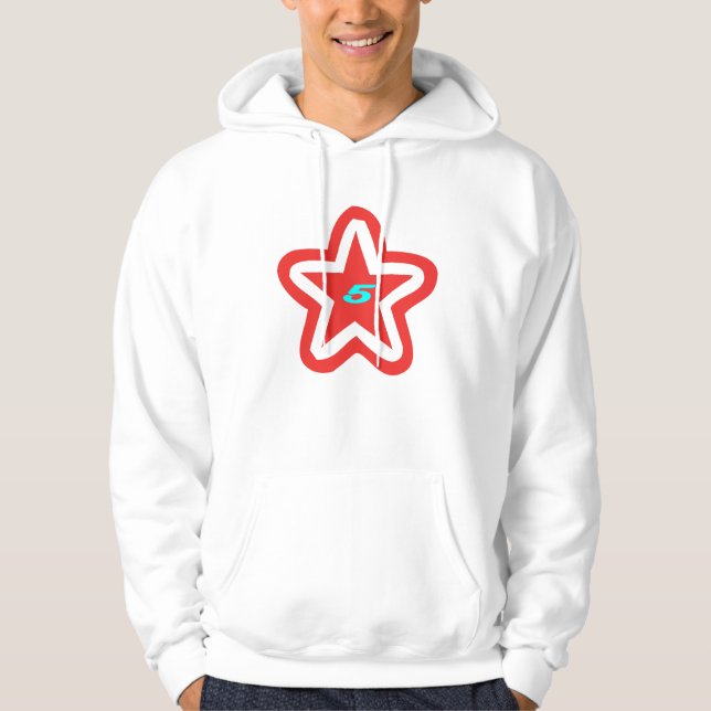 Veste À Capuche cinq étoiles (Devant)