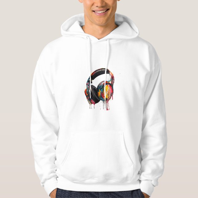 Veste À Capuche Cire musicale (Devant)