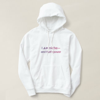 Veste À Capuche Citation d'autonomisation de la neurodiversité Je
