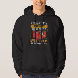 Veste À Capuche Citation de fête de Beer Pong pour un champion de