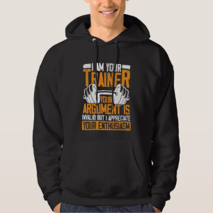 Veste À Capuche Citation de formation personnelle pour formateur h