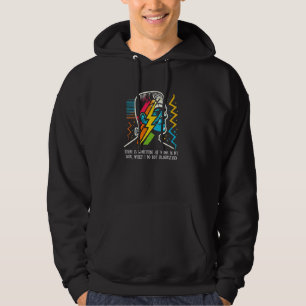 Veste À Capuche Citation de Frankenstein - Il y a quelque chose à