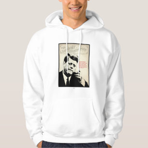 Veste À Capuche Citation de John F. Kennedy