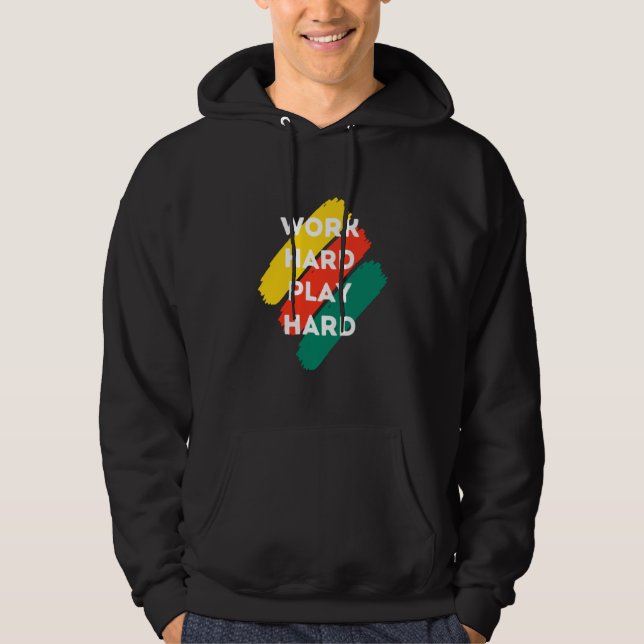 Veste À Capuche Citation de motivation Mode et texte positif (Devant)
