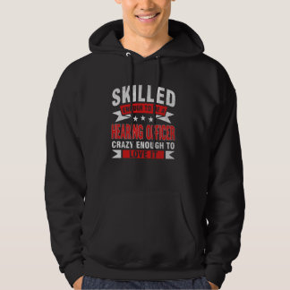 Veste À Capuche Citation de profession amusante Officier d'auditio