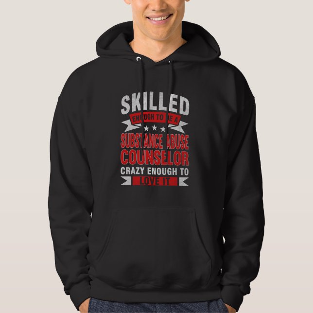 Veste À Capuche Citation De Profession Drôle Cou Cou (Devant)