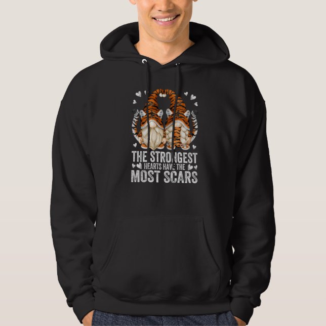 Veste À Capuche Citation De Sensibilisation À La Santé Menthal Pou (Devant)