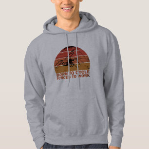 Veste À Capuche Citation de VTT motivationnelle - Cyclisme drôle