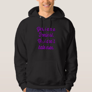 Veste À Capuche Citation Féministe Violette Pour Femmes Féminisme