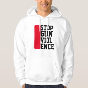 Veste À Capuche Citation inspirante politique de Stop gun violence