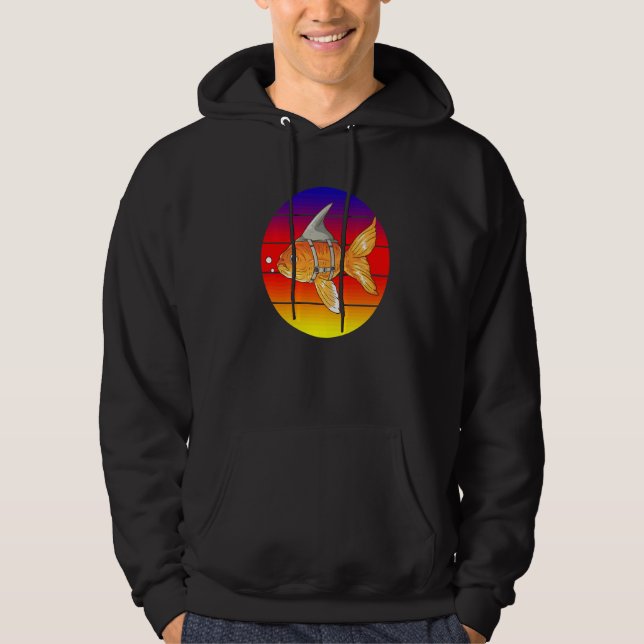Veste À Capuche Citation Motivation Mentalité Rétro Élégant Ranchu (Devant)
