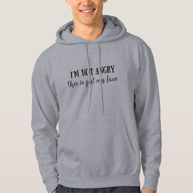 Veste À Capuche Citations drôles d'introverti sarcastique (Devant)