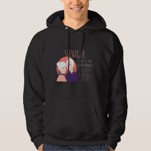 Veste À Capuche Citoyen de Seenager Funny meme seniors citoyen ret