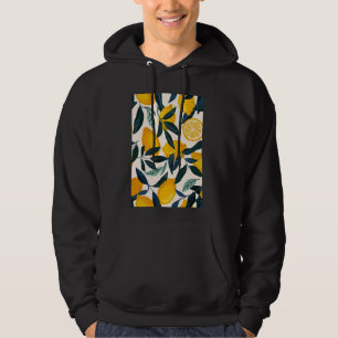 Veste À Capuche Citron Motif Art minimaliste Fruit 1