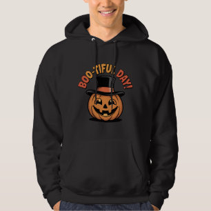 Veste À Capuche Citrouille de jour avec chapeau supérieur