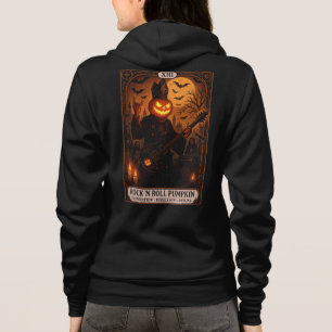 Veste À Capuche Citrouille de rouleaux Rock 'N Tarot Card Unisex S