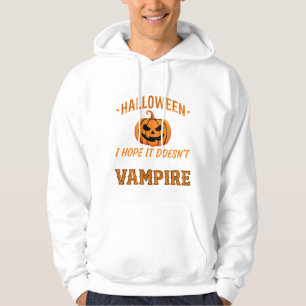 Veste À Capuche Citrouille de vampire drôle d'Halloween
