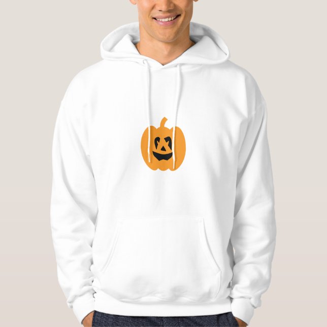 Veste À Capuche Citrouille d'horreur (Devant)