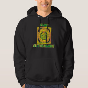 Veste À Capuche Clan Sutherland Scottish Celtic Thistle