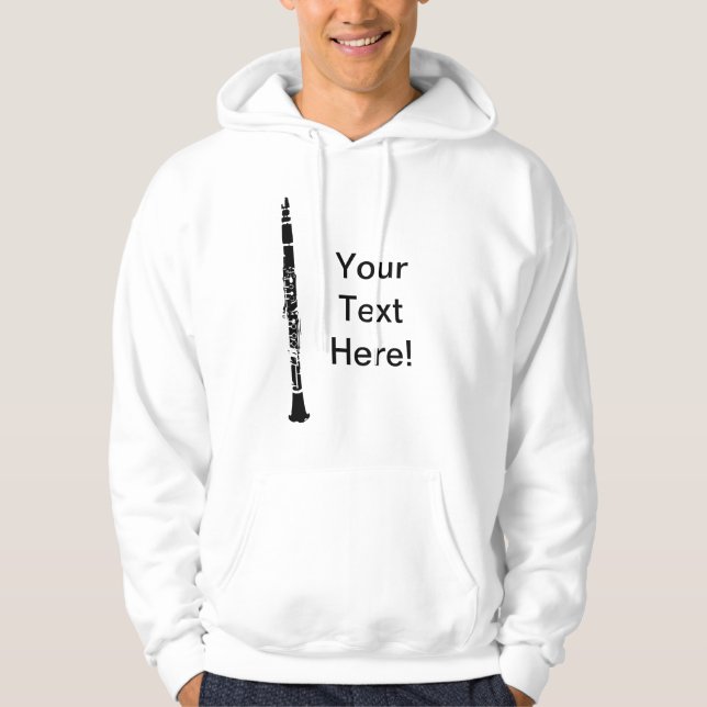 Veste À Capuche Clarinet personnalisé (Devant)