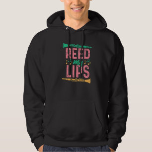 Veste À Capuche Clarinet Reed Mes Lèvres Pour Femmes Et Filles